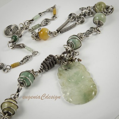 Handmade jewelry by Eugenia Chan