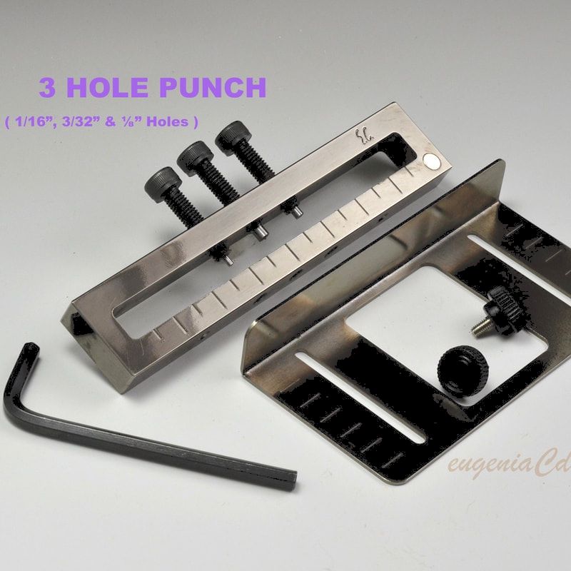 DELUXE 3 HOLE METAL PUNCH – Eugenia-C Design